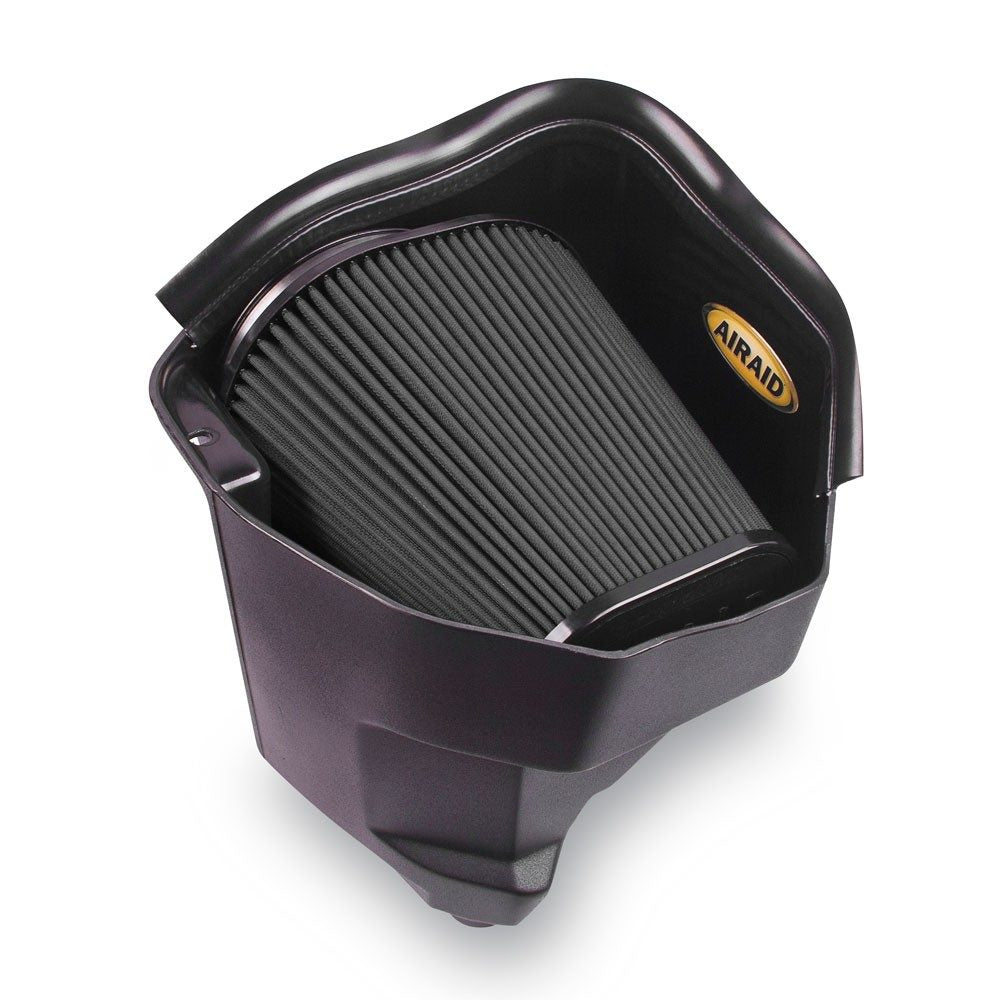 Airaid 11-14 Dodge Charger/Challenger MXP Intake System w/ Silicone Tube (Dry / Black Media) 352-319