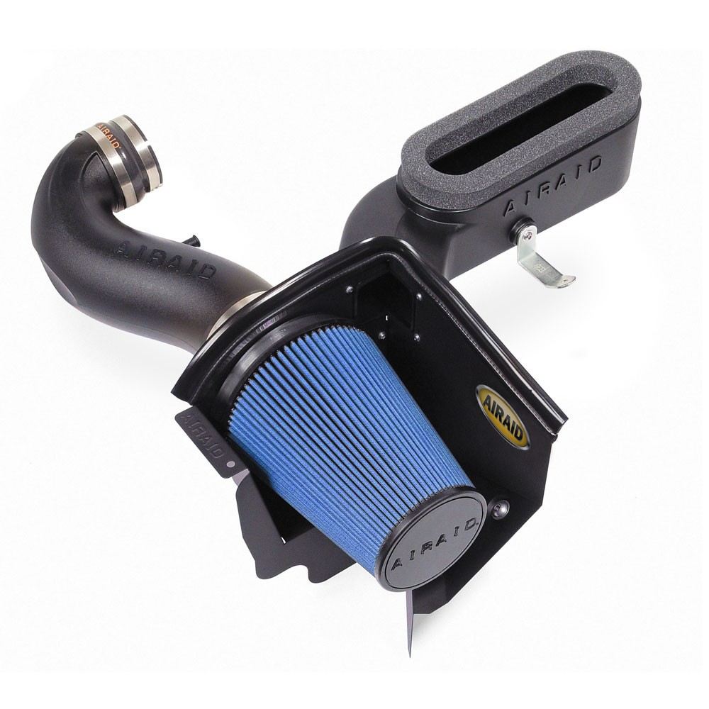 Airaid 06-10 Dodge Charger / 08 Magnum SRT8 6.1L Hemi CAD Intake System w/ Tube (Dry / Blue Media) 353-193