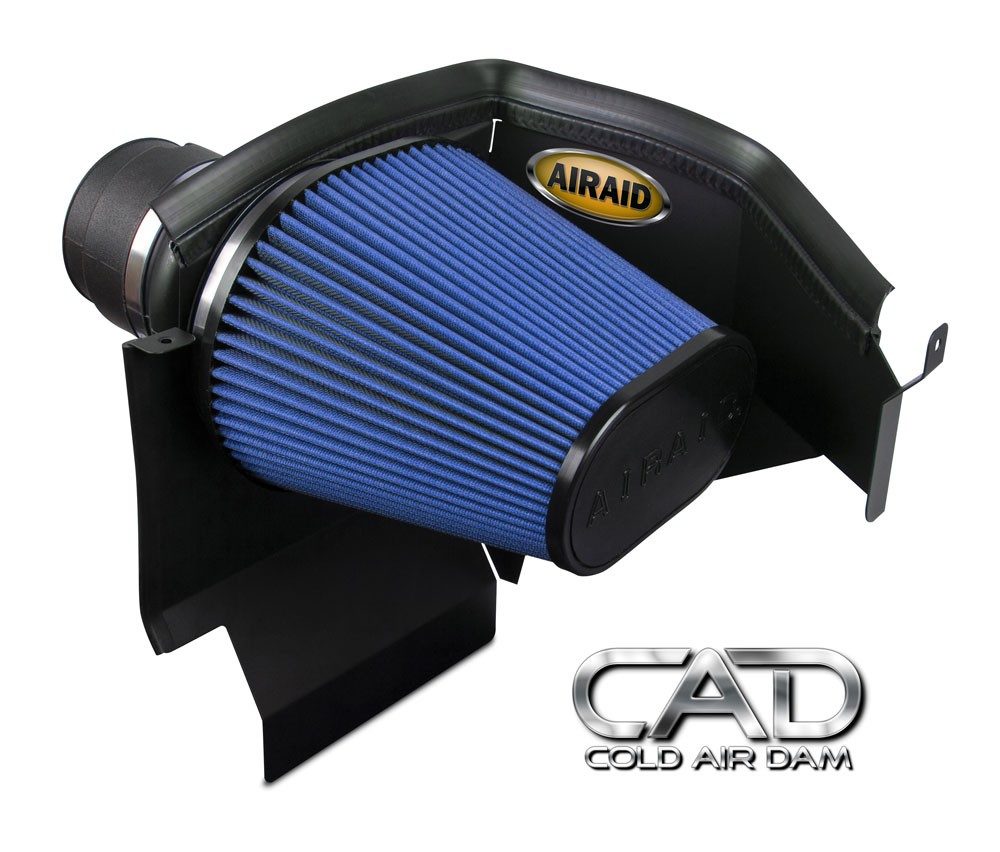 Airaid 11-13 Dodge Charger/Challenger 3.6/5.7/6.4L CAD Intake System w/o Tube (Dry / Blue Media) 353-210