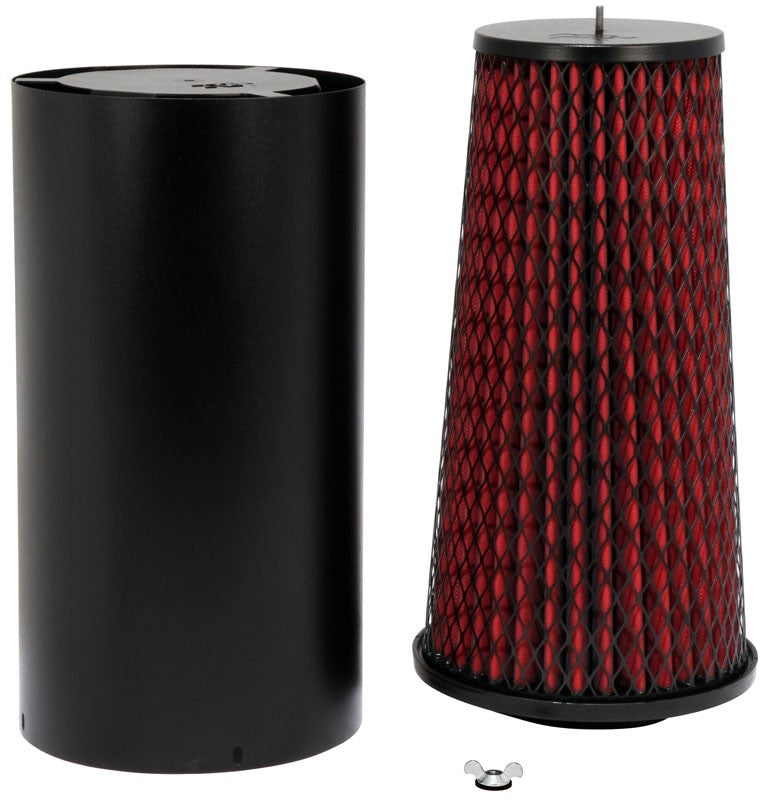 K&N Engineering K&N Replacement Canister w/ Air Filter 9-3/4in D 18-7/8in H Thru-Flow - HDT 38-2007S