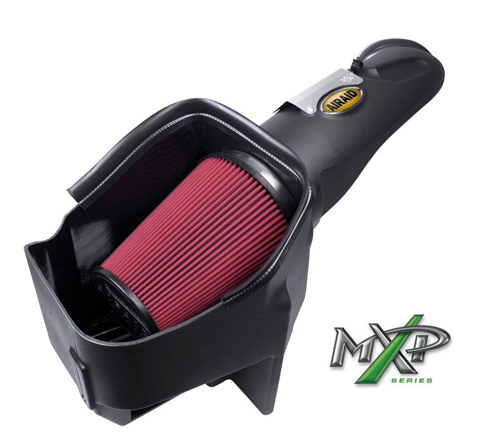 Airaid 11-14 Ford F-250/350/450/550 Super Duty 6.7L MXP Intake System w/ Tube (Oiled / Red Media) 400-278