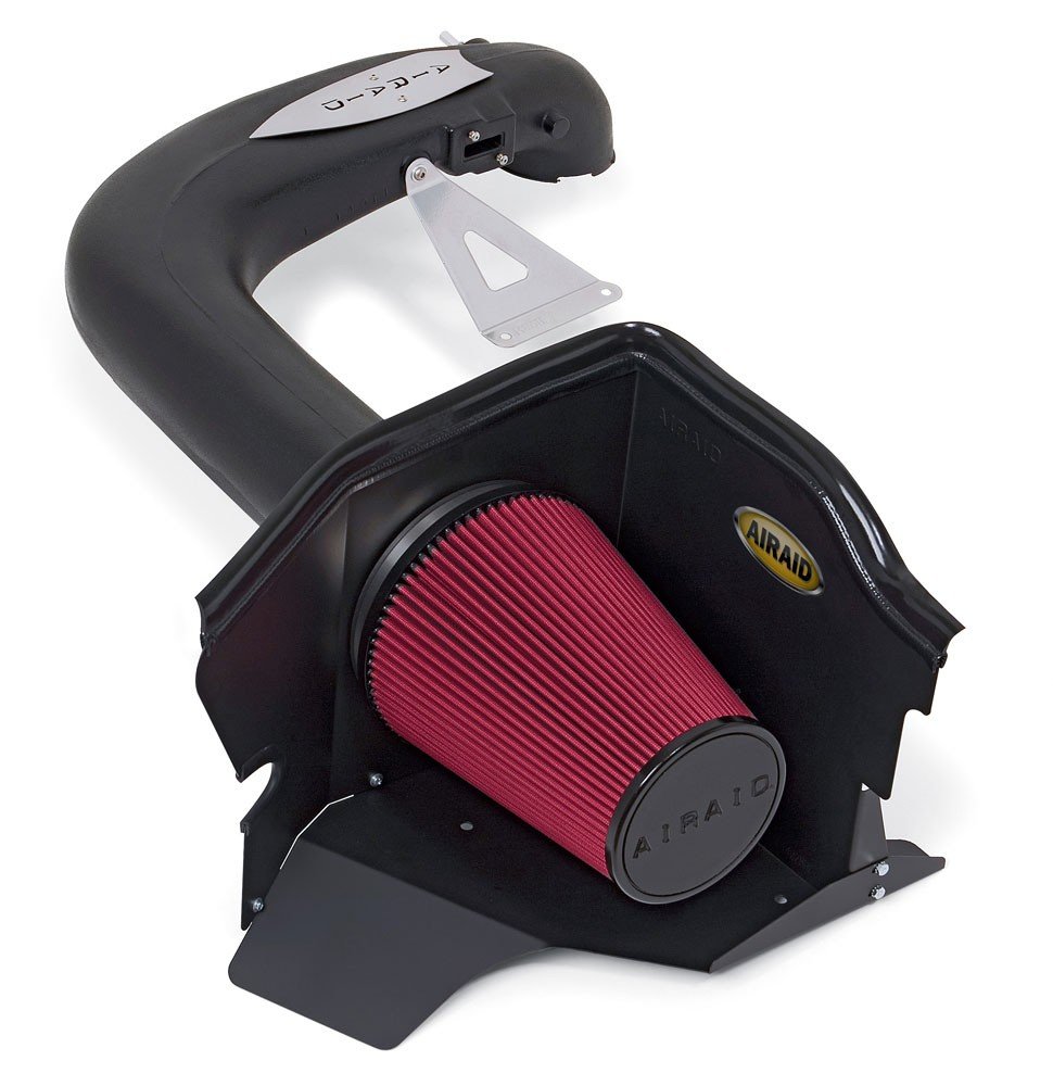 Airaid 04-08 Ford F-150 5.4L (24v Triton) CAD Intake System w/ Tube (Dry / Red Media) 401-140-2