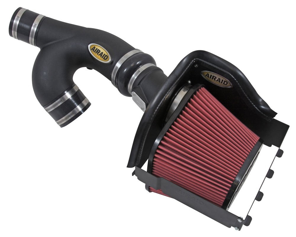 Airaid 2015 Ford Expedition 3.5L EcoBoost Cold Air Intake System w/ Black Tube (Dry/Red) 401-339