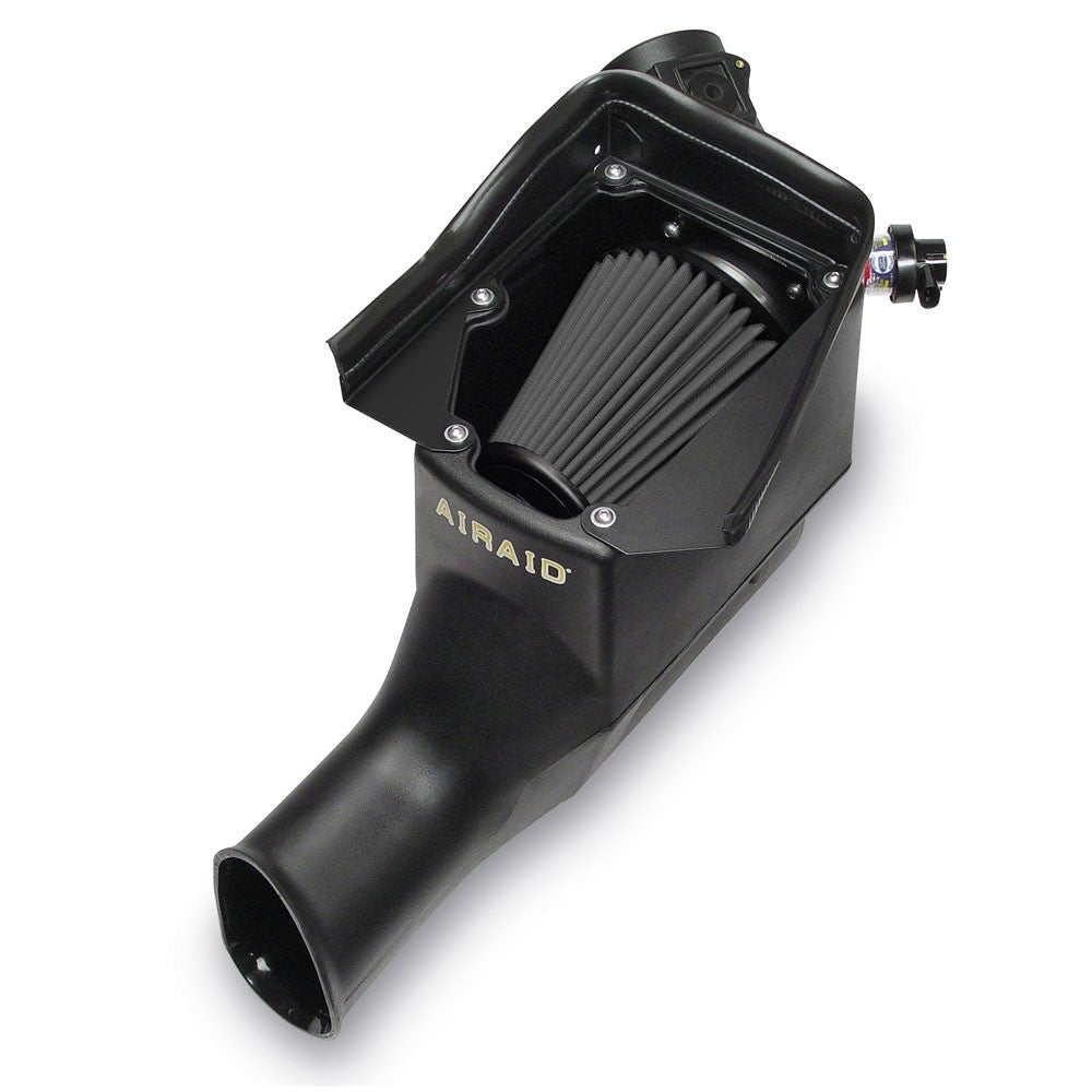 Airaid 03-07 Ford Power Stroke 6.0L Diesel MXP Intake System w/ Tube (Dry / Black Media) 402-131-1
