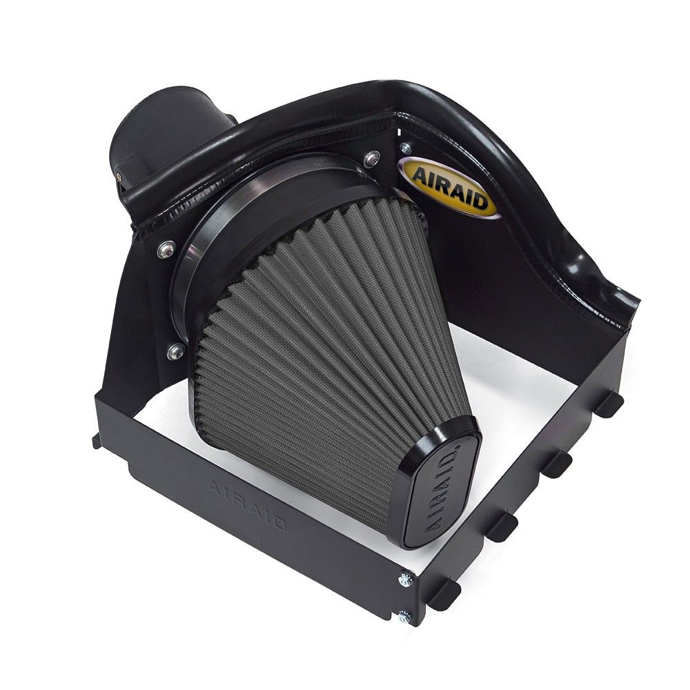 Airaid 08-10 Ford F-250/350 5.4L V8/6.8L V10 CAD Intake System w/o Tube (Dry / Black Media) 402-226