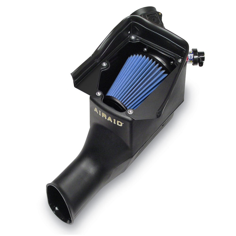 Airaid 03-07 Ford Power Stroke 6.0L Diesel MXP Intake System w/ Tube (Dry / Blue Media) 403-131-1