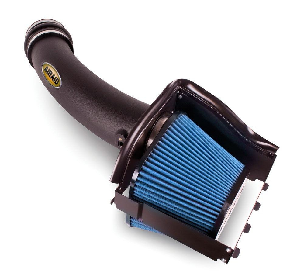 Airaid 10-14 Ford SVT Raptor / 11-13 F-150 6.2L CAD Intake System w/ Tube (Dry / Blue Media) 403-272