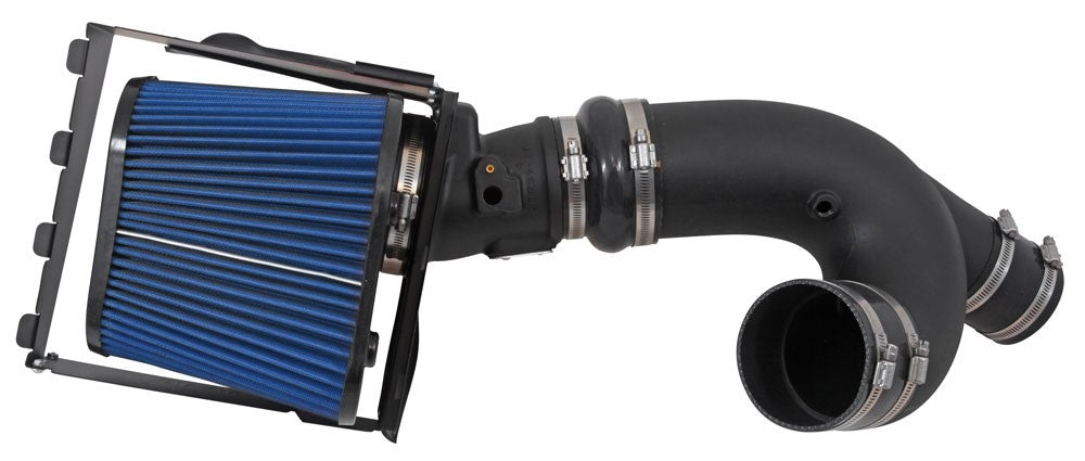 Airaid 2015 Ford Expedition 3.5L EcoBoost Cold Air Intake System w/ Black Tube (Dry/Blue) 403-339
