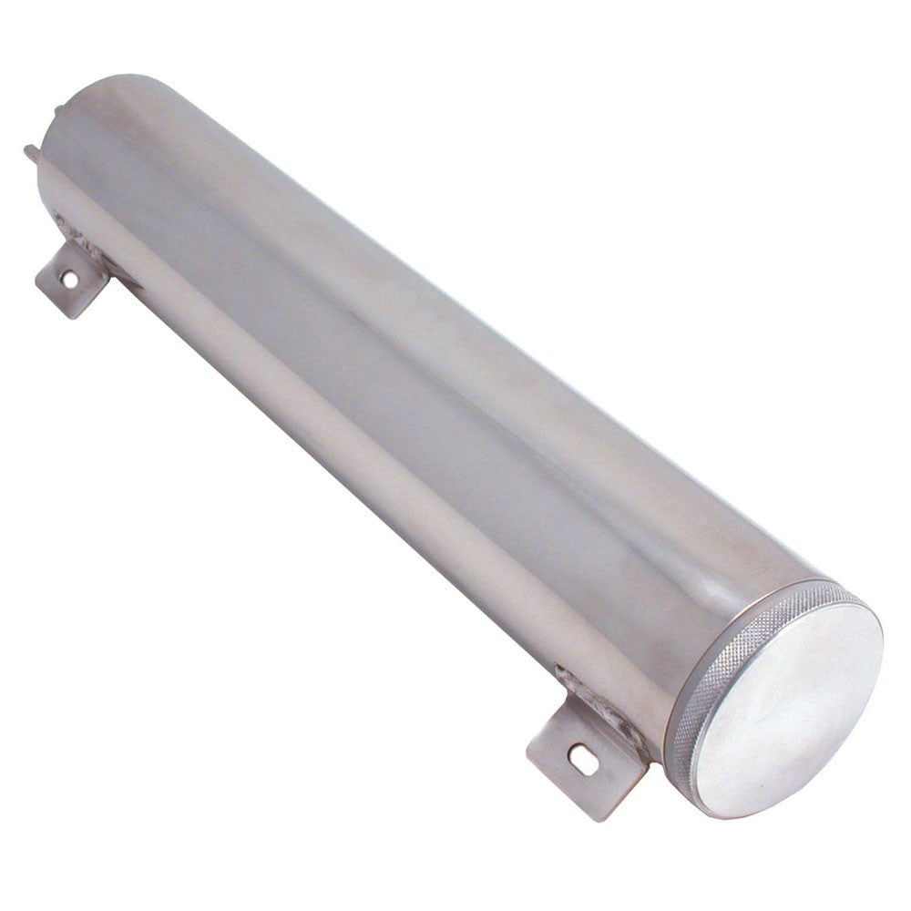 Spectre Radiator Overflow Tank 3in. x 16in. - Polished SS (Incl. Mounting Hardware) 4194