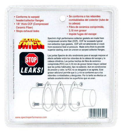 Spectre Header Collector Gasket 2-1/2in. Thick 430