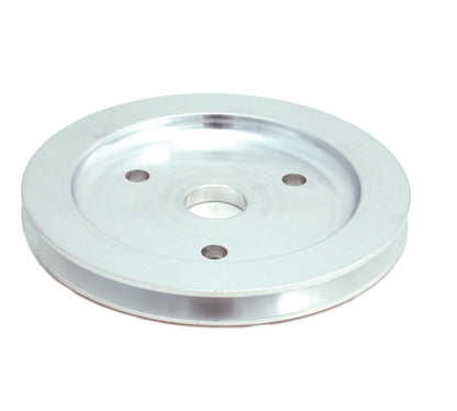 Spectre SB Chevy (w/Short Water Pump) Single Lower Groove Crankshaft Pulley - Aluminum 4389