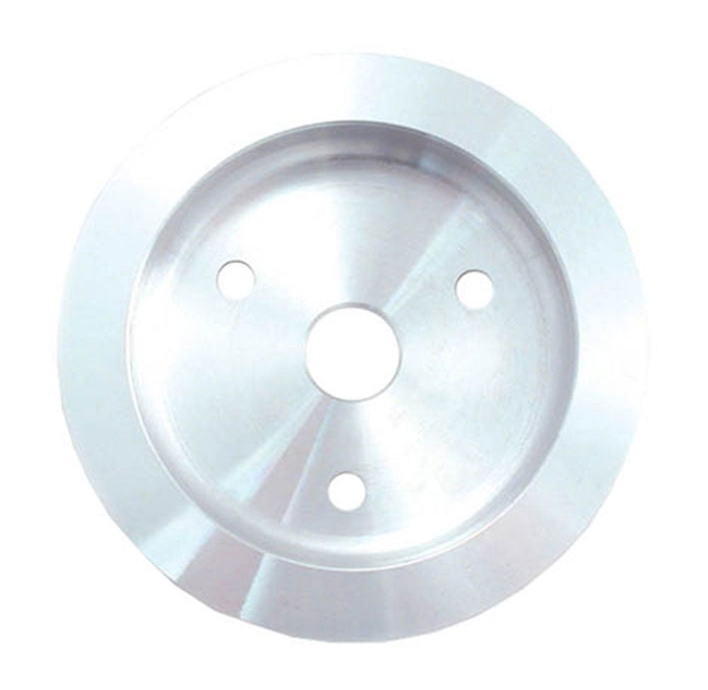 Spectre SB Chevy (w/Short Water Pump) Double Lower Groove Crankshaft Pulley - Aluminum 4399