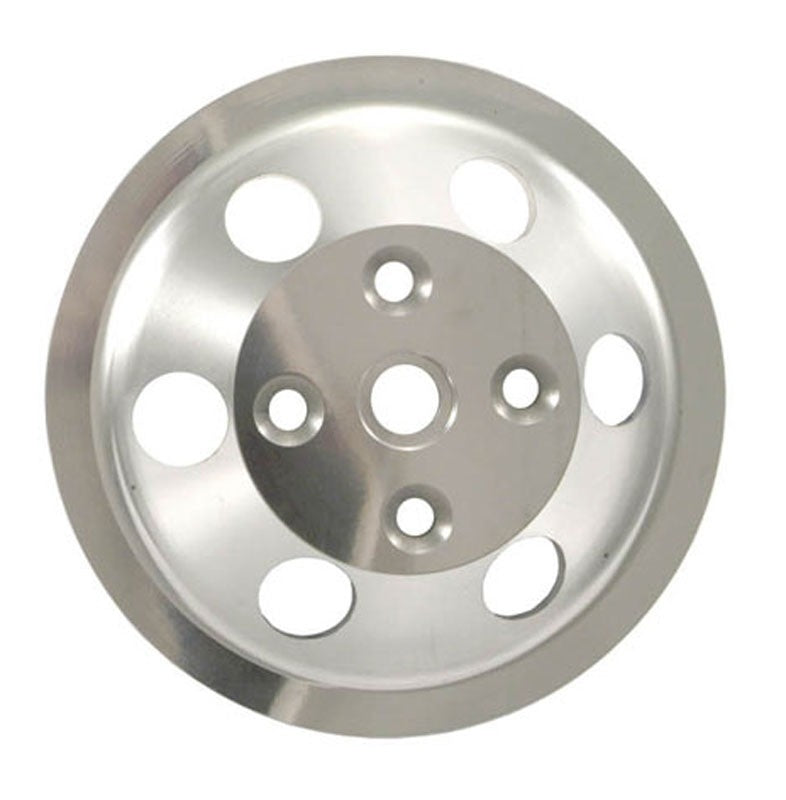Spectre SB Chevy Single Upper Groove Long Water Pump Pulley - Aluminum 4409