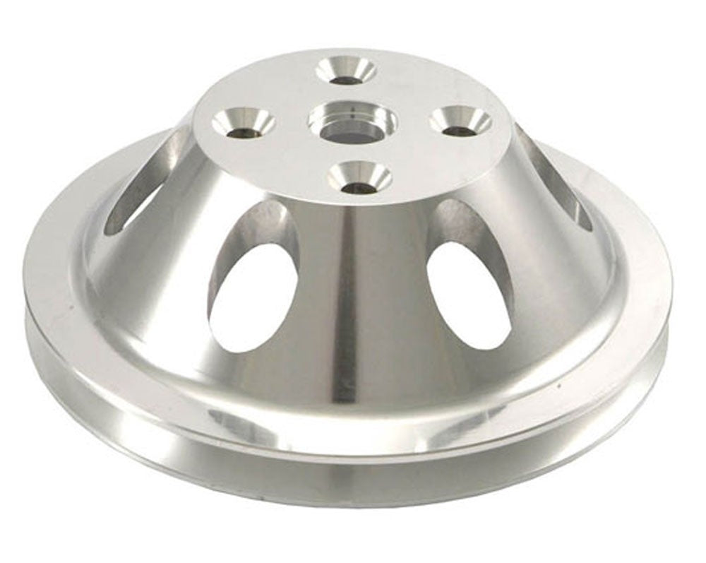 Spectre SB Chevy Single Upper Groove Long Water Pump Pulley - Aluminum 4409