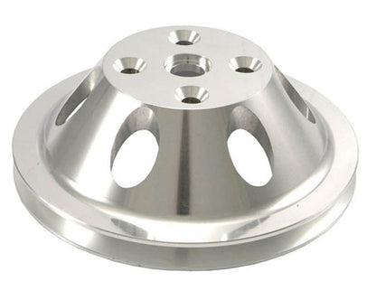 Spectre SB Chevy Single Upper Groove Long Water Pump Pulley - Aluminum 4409