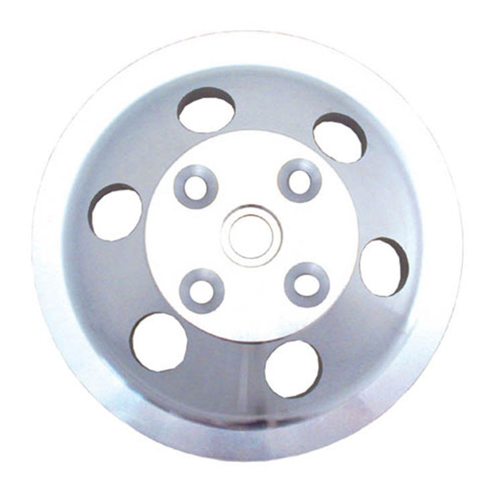 Spectre SB Chevy Double Upper Groove Long Water Pump Pulley - Aluminum 4419