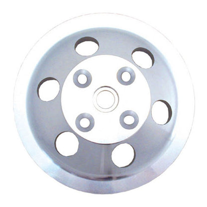 Spectre SB Chevy Double Upper Groove Long Water Pump Pulley - Aluminum 4419
