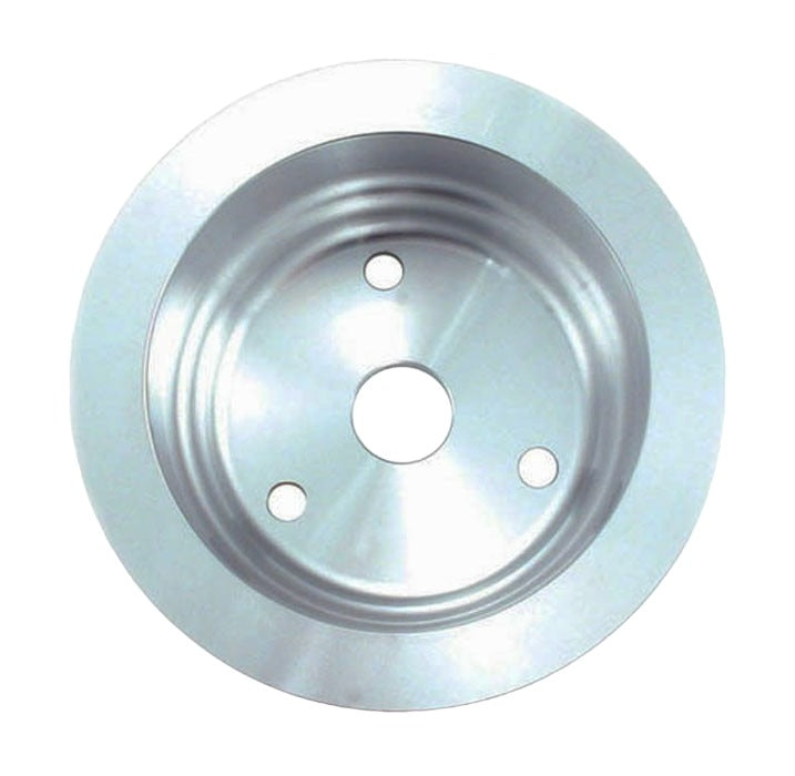 Spectre SB Chevy (w/Long Water Pump) Triple Lower Groove Crankshaft Pulley - Aluminum 4449