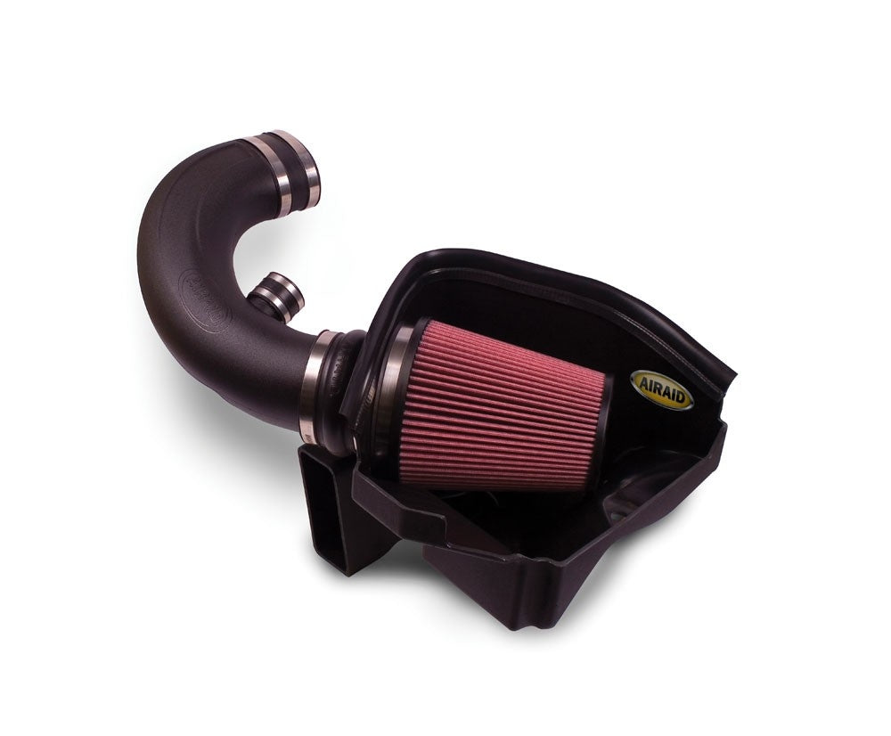 Airaid 2010 Ford Mustang GT 4.6L (No MVT) MXP Intake System w/ Tube (Oiled / Red Media) 450-309