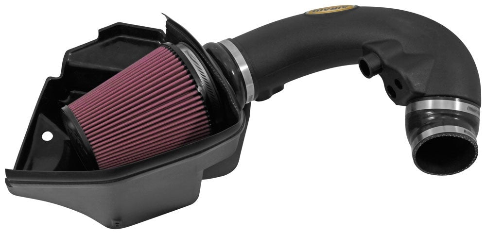 Airaid 12-13 Ford Mustang Boss 302 MXP Intake System w/ Tube (Oiled / Red Media) 450-321