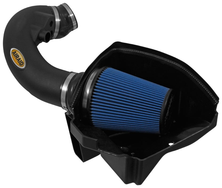 Airaid 12-13 Ford Mustang Boss 302 MXP Intake System w/ Tube (Dry / Blue Media) 453-321