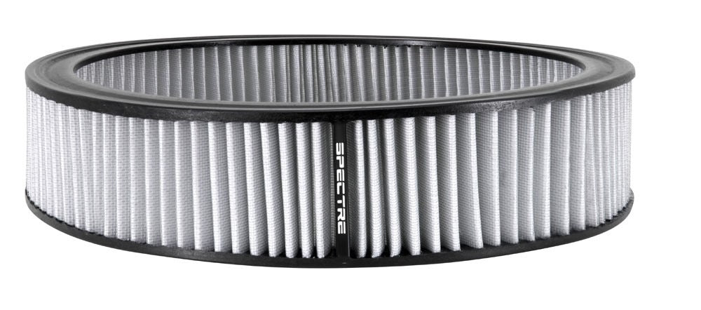 Spectre HPR Round Air Filter 14in. x 3in. - White 48029