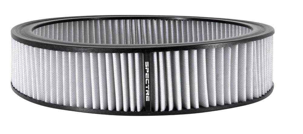 Spectre HPR Round Air Filter 14in. x 3in. - White 48029