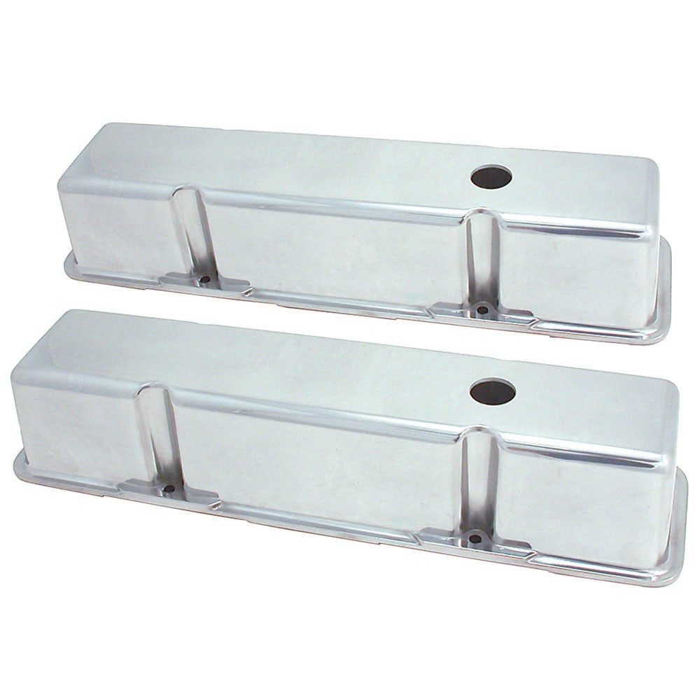 Spectre SB Chevy Tall Valve Cover Set - Polished Aluminum 4999