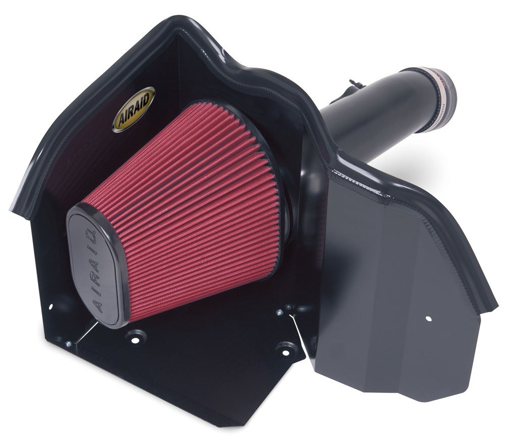 Airaid 07-14 Toyota Tundra/Sequoia 4.6L/5.7L V8 CAD Intake System w/ Tube (Oiled / Red Media) 510-213