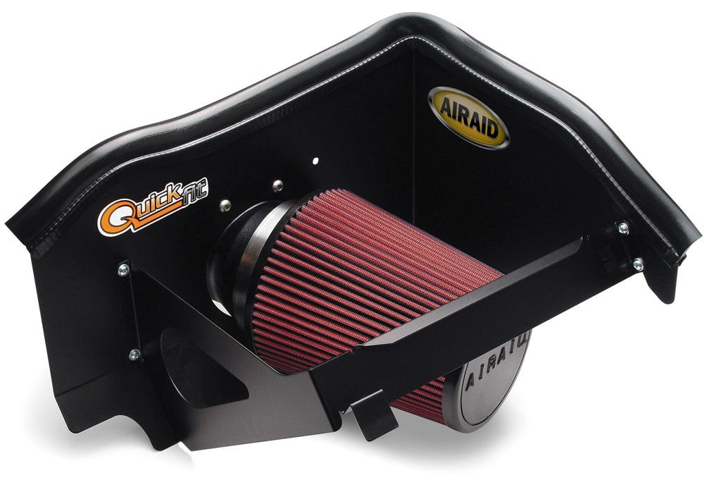 Airaid 04-13 Nissan Titan/Armada 5.6L CAD Intake System w/o Tube (Oiled / Red Media) 520-152
