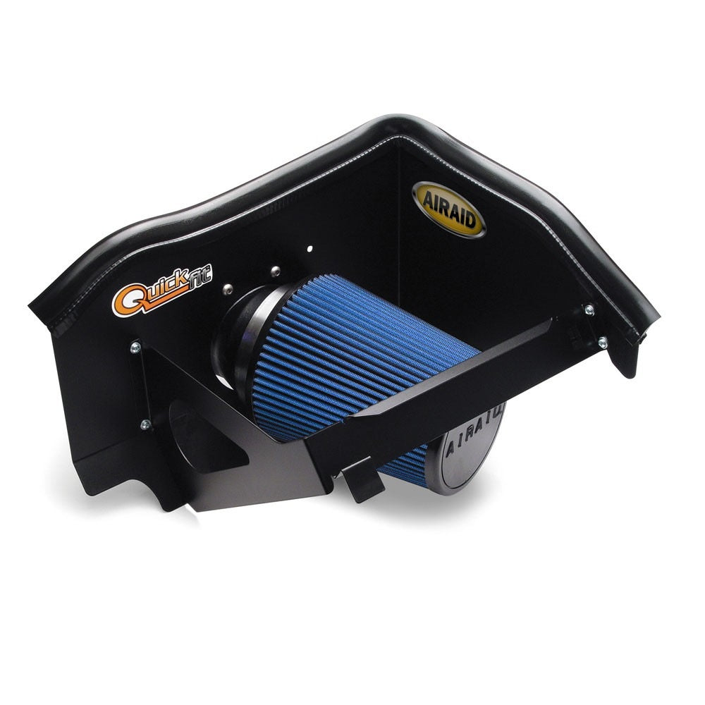 Airaid 04-13 Nissan Titan/Armada 5.6L CAD Intake System w/o Tube (Dry / Blue Media) 523-152