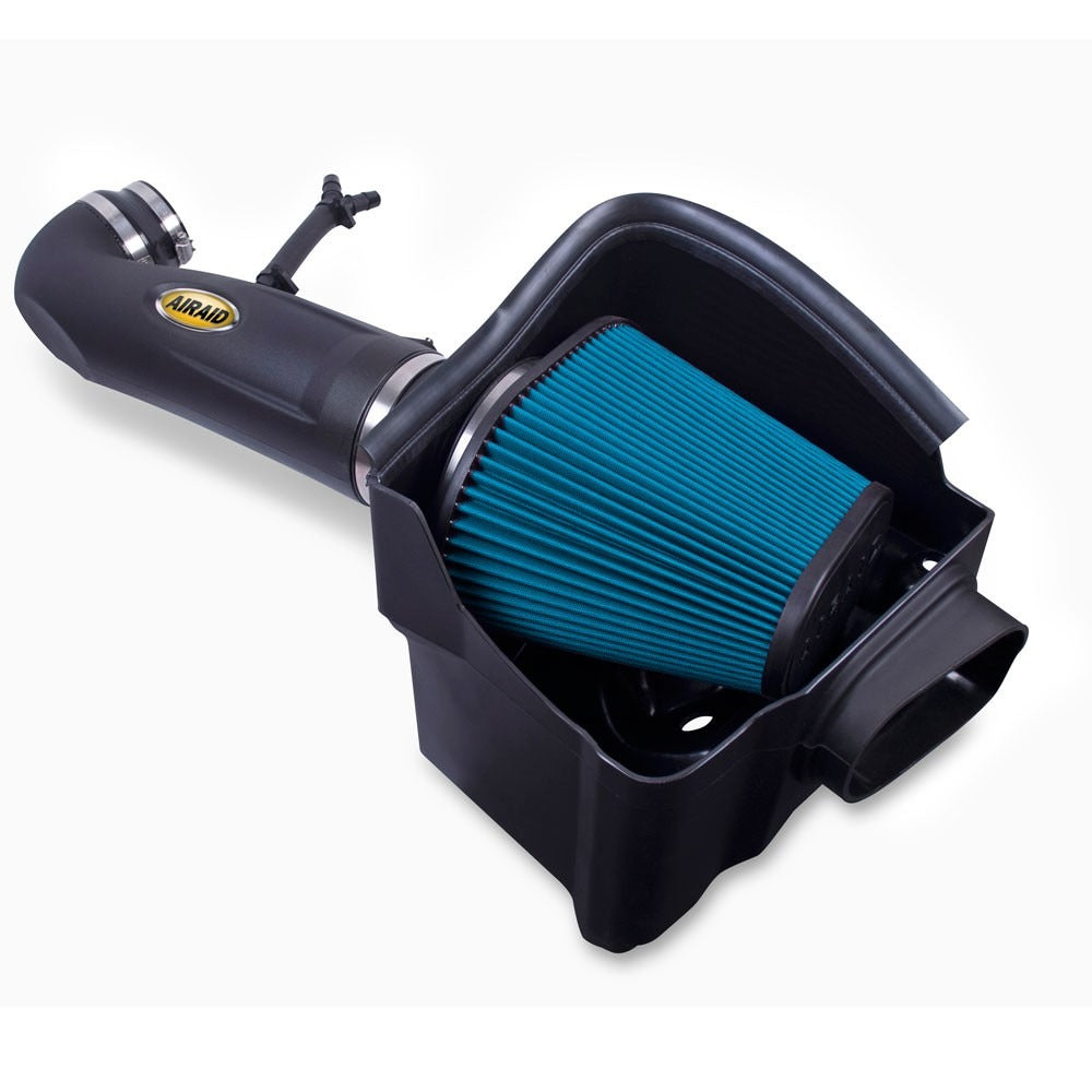Airaid 04-13 Nissan Titan/Armada 5.6L MXP Intake System w/ Tube (Dry / Blue Media) 523-284