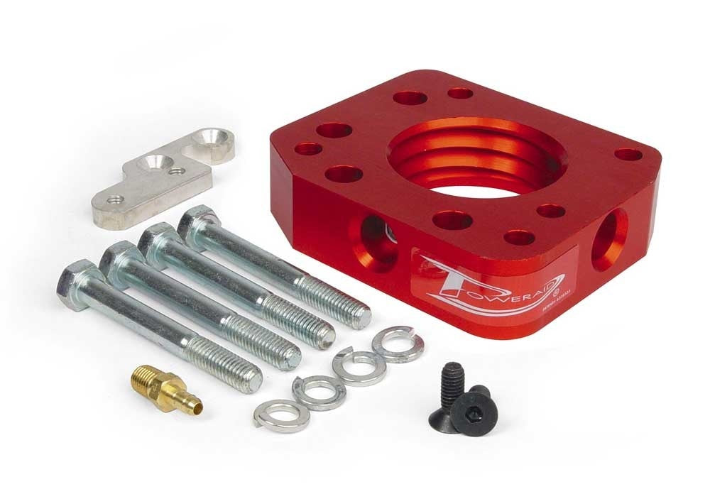 Airaid 92-95 Honda Civic / 96-00 EX/HX / 96-00 CX/DX/LX PowerAid TB Spacer w/ Power Port 530-572-P