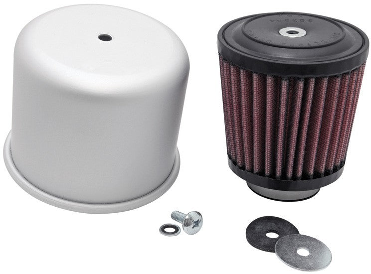 K&N Engineering K&N Custom Round Racing Assembly Red 1.25in ID / 3.5in OD / 4in Height 54-1030