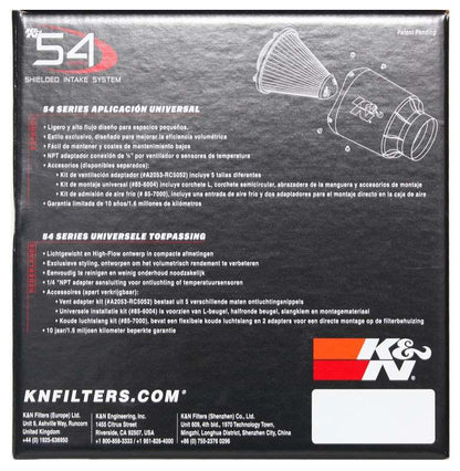 K&N Engineering K&N Orion Universal Air Cleaner Assembly 54-5000