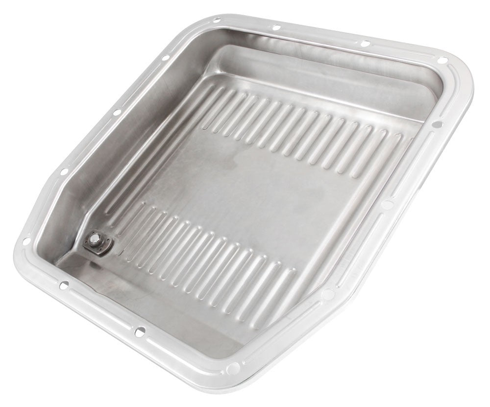 Spectre Ford AOD Transmission Pan - Chrome 5469