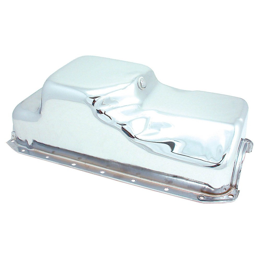 Spectre SB Chrysler 273 318 340 Oil Pan - Chrome 5493