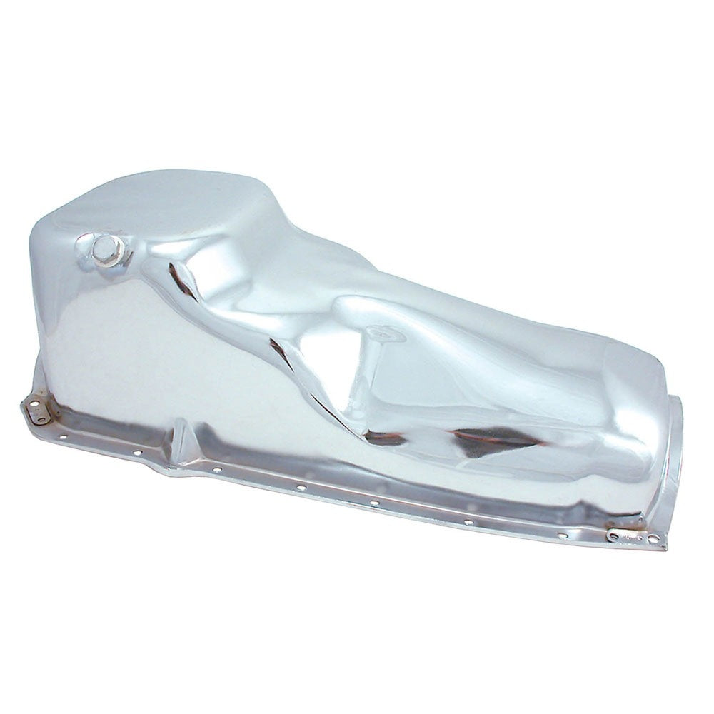 Spectre Oldsmobile 330-455 Oil Pan - Chrome 5496
