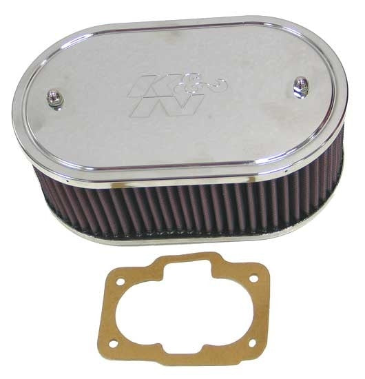 K&N Engineering K&N Custom Racing Assembly DDO 9x5-1/2in Oval 3-1/4in Height Vent - VW or Pinto 56-1140
