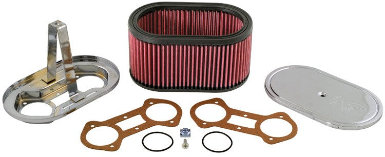 K&N Engineering K&N Custom Racing Assembly DDO 8-7/8x5-1/4in Oval 4-3/4in Height Vent 56-1220