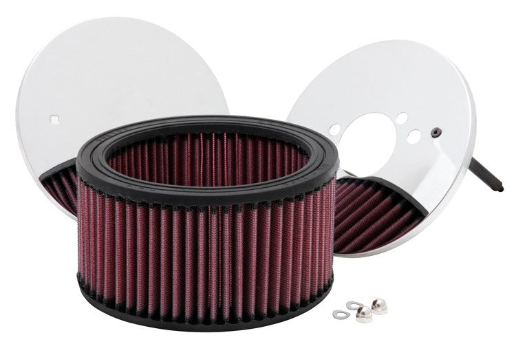 K&N Engineering K&N Custom Round Racing Assembly Red 5.875in OD x 3.25in Height 56-1410