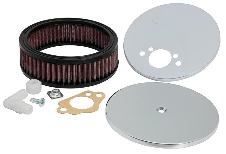 K&N Engineering K&N Custom Round Racing Assembly Red 5.875in OD x1.313in ID x 1.813in Height 56-1630
