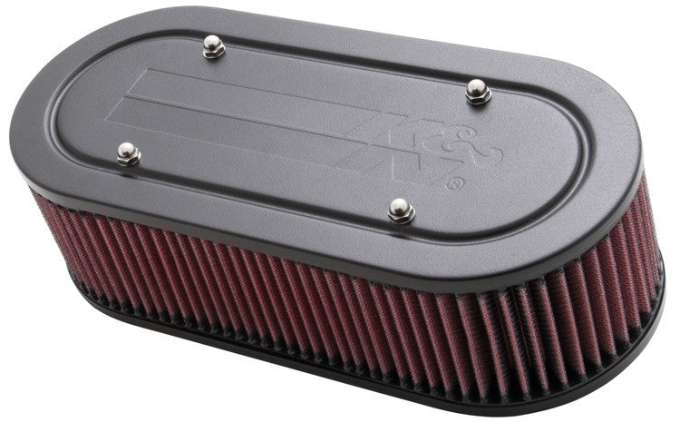 K&N Engineering K&N Custom Oval Racing Assembly Red 11.96in Inside Length / 5.22in Inside Width / 3.25in Filter H 56-1770-2