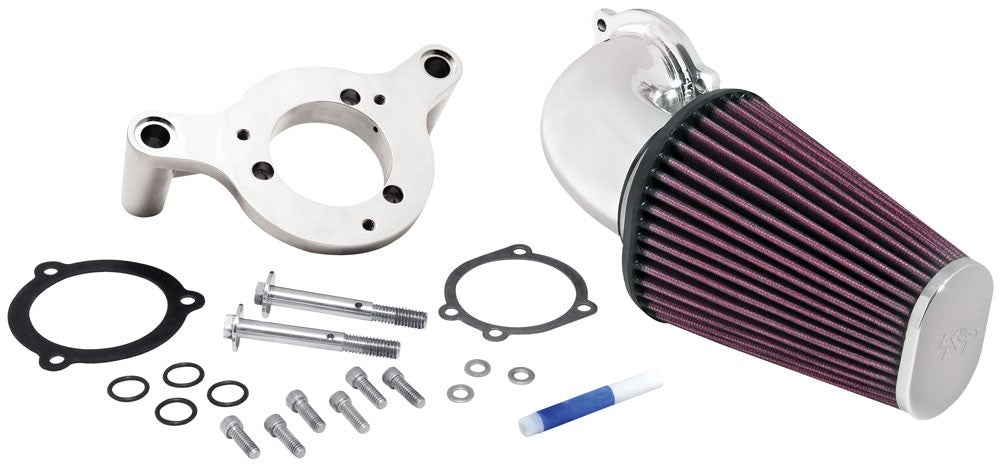 K&N Engineering K&N 01-14 Harley Davidson Softail/DYNA FL Performance Intake Kit 57-1125P