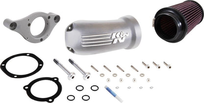 K&N Engineering K&N 17-18 Harley Davidson Touring Models Performance Air Intake System Silver 57-1139S