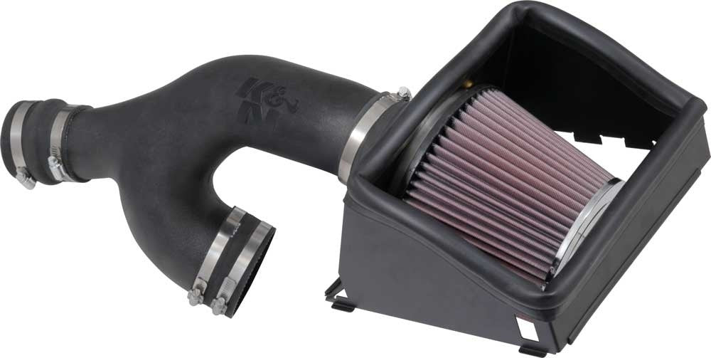 K&N Engineering K&N 2017 Ford F150 Ecoboost V6-3.5L F/I Performance Air Intake Kit 57-2599
