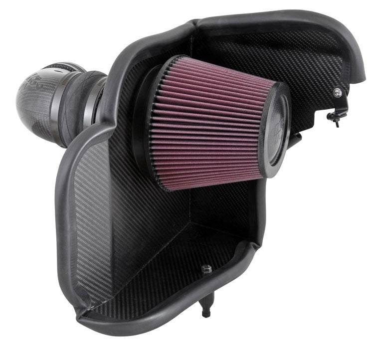 K&N Engineering K&N FIPK Carbon Fiber 2014 Chevy Camaro ZL1 V8 6.2L Performance Intake Kit 57-3079