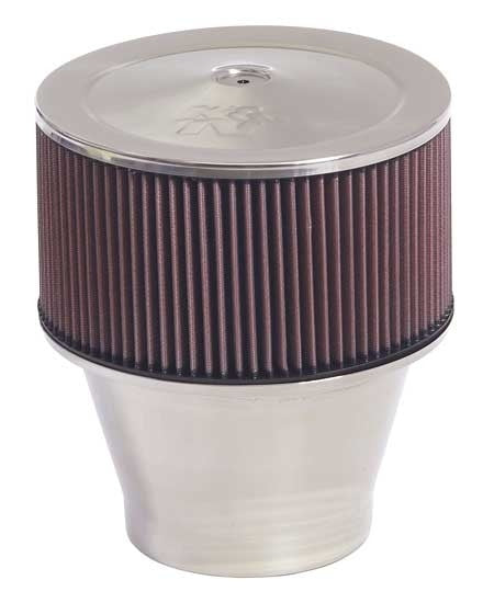 K&N Engineering K&N Custom Velocity Stack Assembly - Red - Size: 9in 58-1191