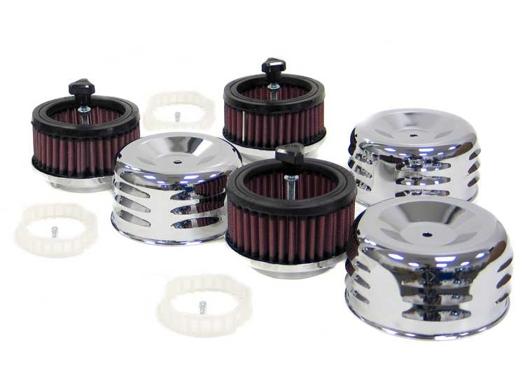 K&N Engineering K&N Lvrd 2-3/16in Or 2-5/18in Flg. 4in Top (3) 60-0503
