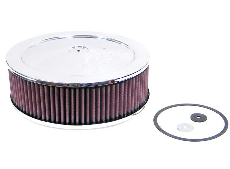 K&N Engineering K&N Custom Round Filter 2-5/8in FLG / 11in Dia / 4-1/8in H w/VENT 60-1140